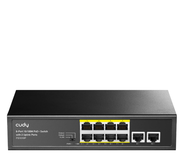 CUDY FS1010P 8xFE PoE+ 120W - 1189162 - zdjęcie